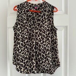 Sleeveless V-neck Vince Camuto Blouse Size S